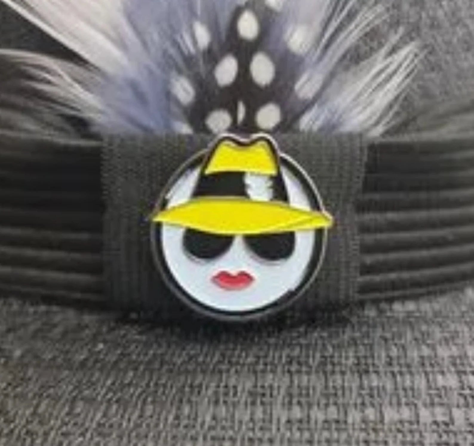 Lowrider Girl Lapel Pin – Vintage Car Culture Accessory