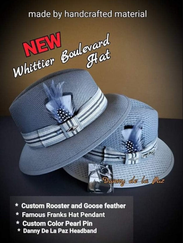Whittier Boulevard Gray Two-Tone Summit Hat – Stylish & Comfortable Hat for All Occasions
