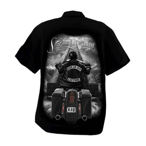 RIDE OR DIE - STAIRWAY TO HEAVEN - Work Shirt