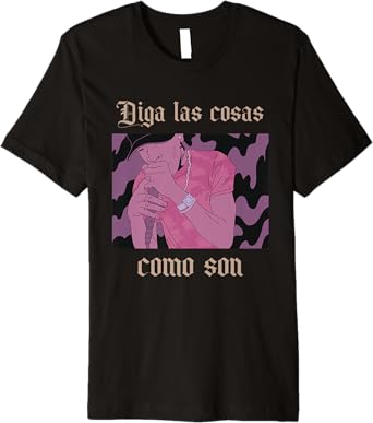 Diga Las Cosas Como Son Latino Chicano Hip Hop Men's Premium T-Shirt