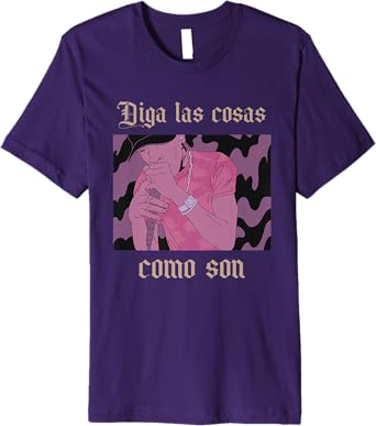Diga Las Cosas Como Son Latino Chicano Hip Hop Men's Premium T-Shirt