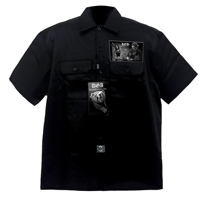 RIDE OR DIE - Bonnie & Clyde Dirty Money - Work Shirt