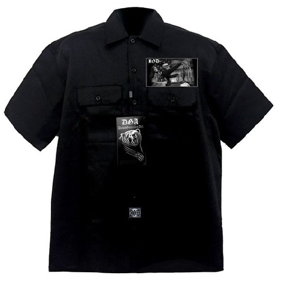 RIDE OR DIE - BAD TO THE BONE - Work Shirt