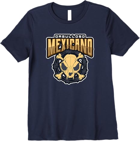 Orgulloso Mexicano Skull Mexican Chicano Premium Women T-Shirt