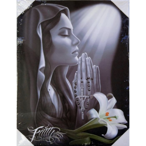 FAITH - Small Canvas Art - 12" X 16"
