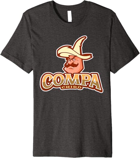 Compa Chido Funny Mexican Chicano Sombrero Men’s Premium T-Shirt