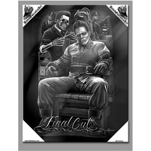 FINAL CUT - Small Canvas Art - 12" X 16"