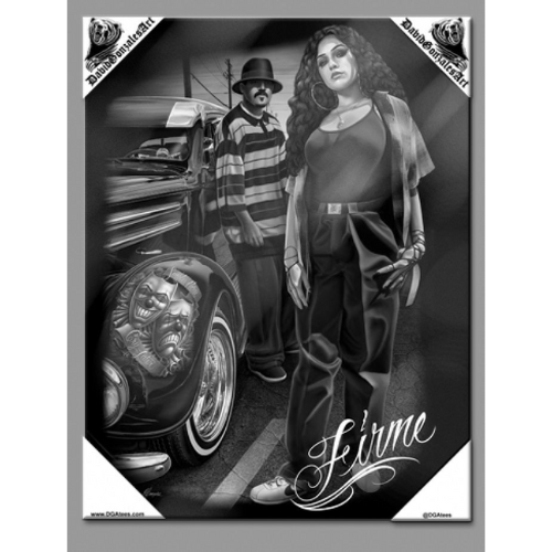 FIRME - Small Canvas Art - 12" X 16"