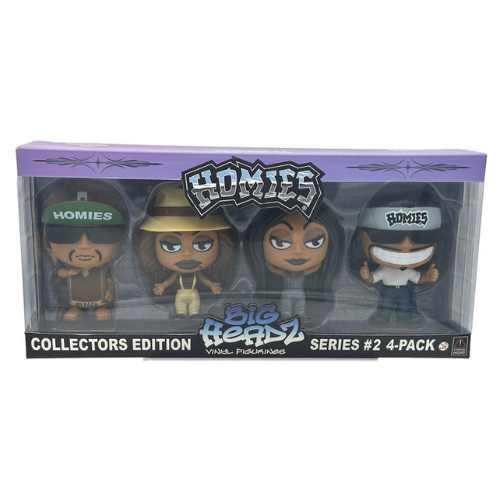 HOMIES™ - BIG HEADZ 4-Pack Figure Set SERIES #2 Inner Case 5-Pcs