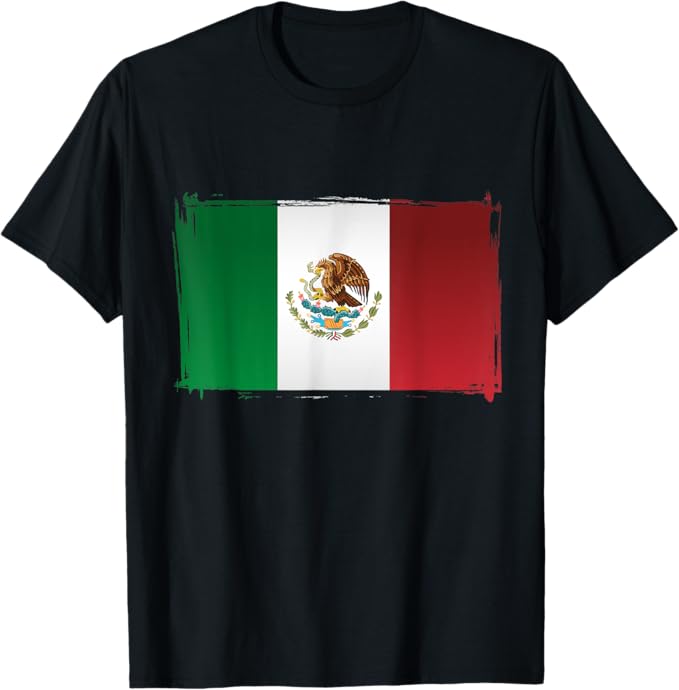 Mexico Flag Men T-Shirt – Bandera de México Pride Apparel