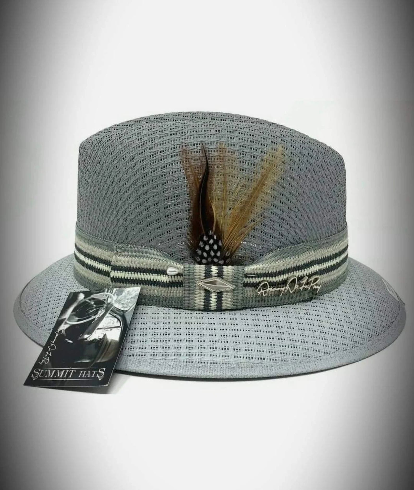 Danny De La Paz Signature Two-Tone Gray Hat - Stylish and Unique