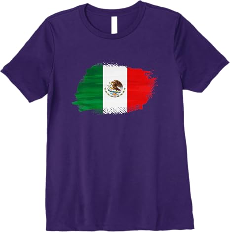 Mexico Bandera Mexican Flag Premium Women T-Shirt