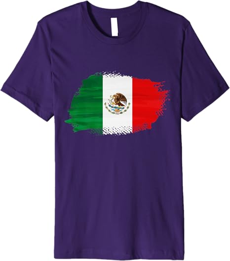 Mexico Bandera Mexican Flag Premium Men T-Shirt