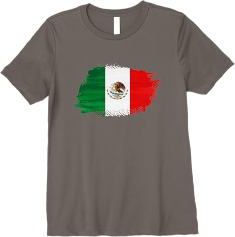 Mexico Bandera Mexican Flag Premium Women T-Shirt