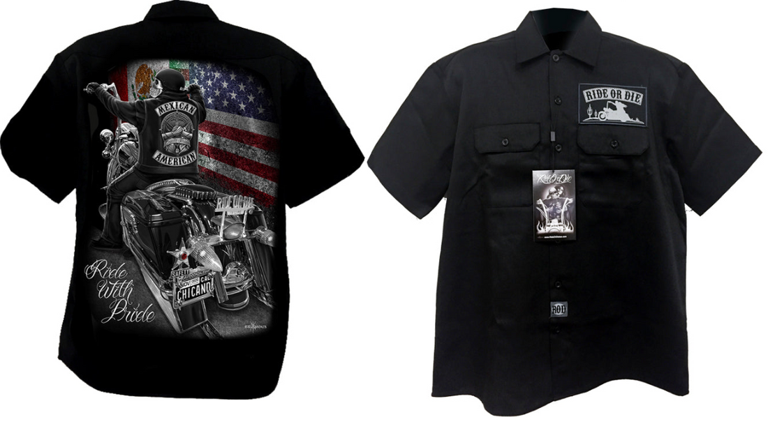RIDE OR DIE - RIDE WITH PRIDE - Work Shirt