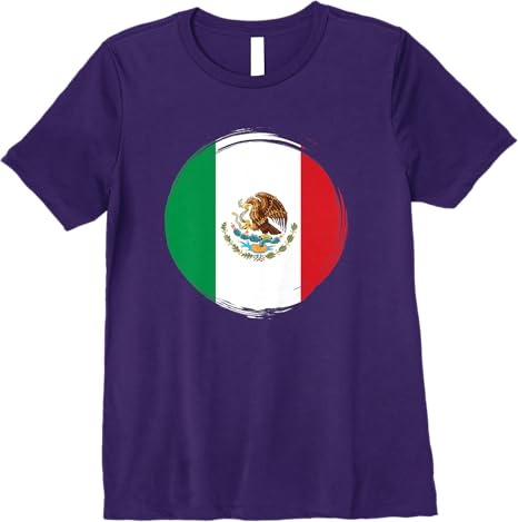 National Flag of Mexico Premium Women T-Shirt – Camiseta Con Bandera De México
