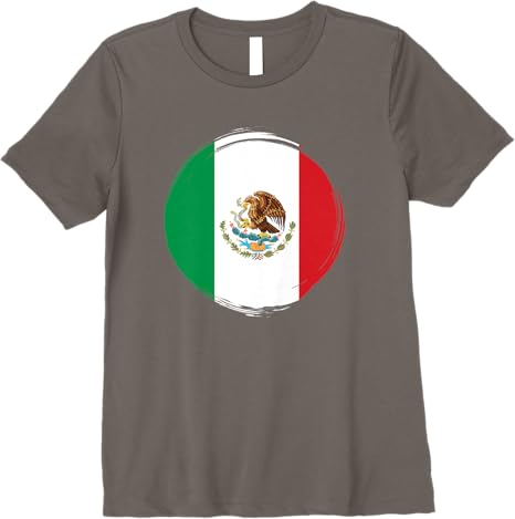 National Flag of Mexico Premium Women T-Shirt – Camiseta Con Bandera De México