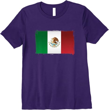 Mexico Flag Bandera de México Premium Women T-Shirt