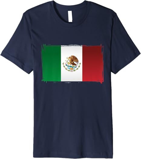 Mexico Flag Bandera de México Premium Men T-Shirt