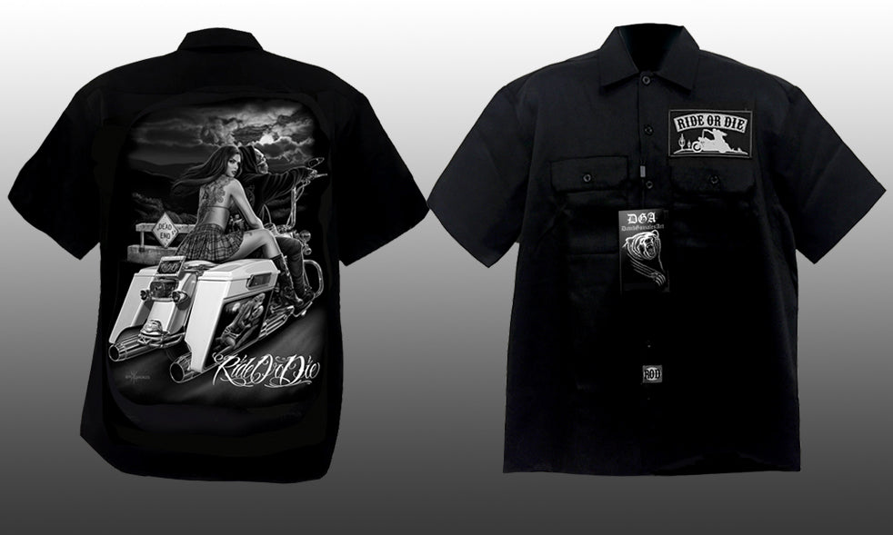 RIDE OR DIE - DEAD END - Work Shirt