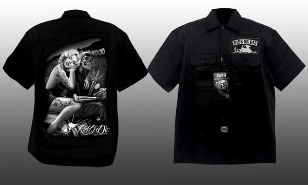 RIDE OR DIE - HOLLYWOOD HOMEGIRL - Work Shirt