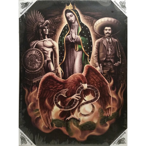 LA REINA (COLOR) - Small Canvas Art - 12" X 16"