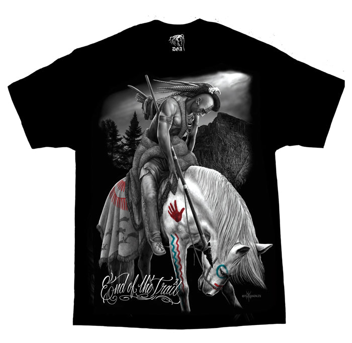 DGA Tees - END OF THE TRAIL Men's Tee