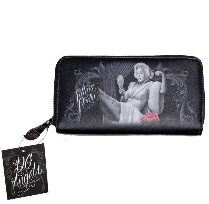 Sitting Pretty - WOMENS ZIPPERED WALLET