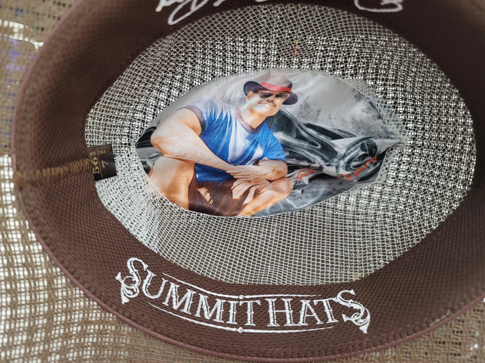 Danny De La Paz Team Signature Cowboys Blue and Gray Lowrider Hat