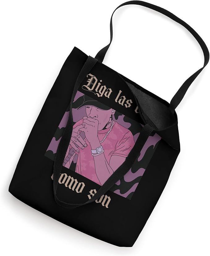 Diga Las Cosas Como Son Latino Chicano Hip Hop Men's Tote Bag