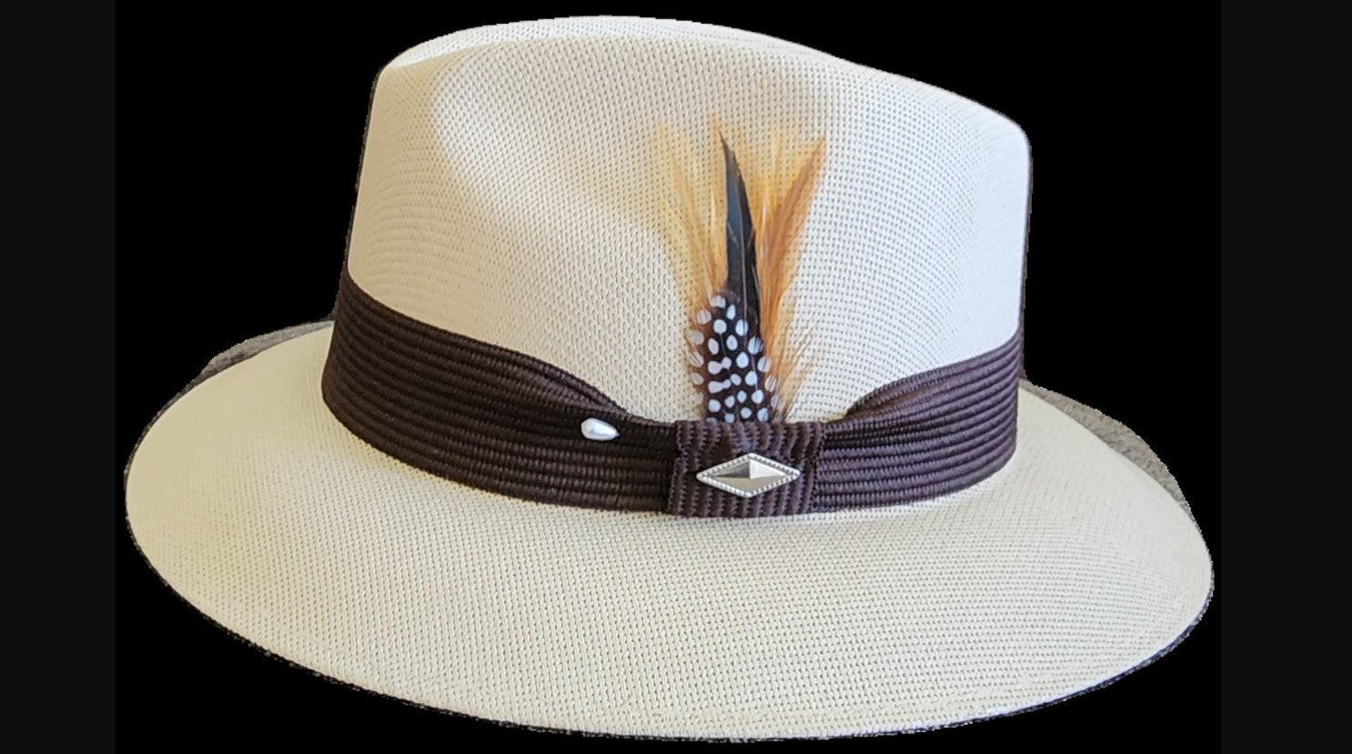 Goldline Khaki Viejo Flip-Down or Up with Brown Band
