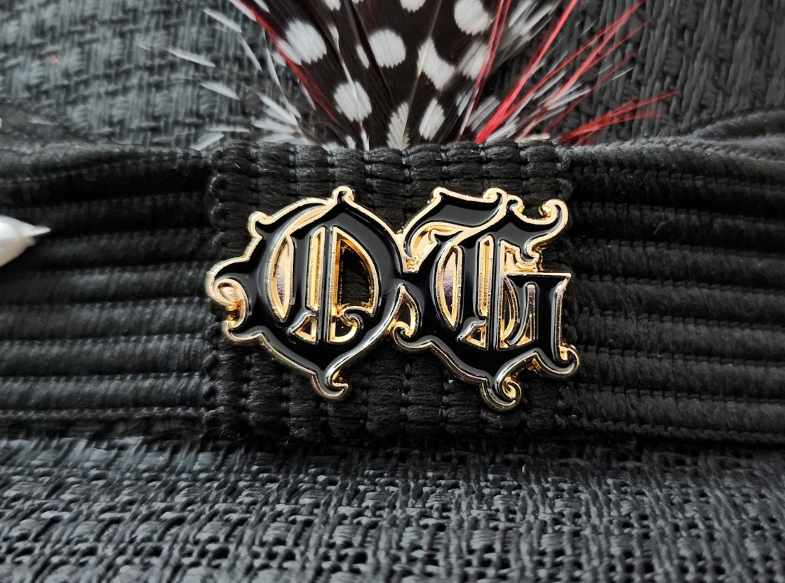 OG Old English Lapel Pin – Classic Stylish Accessory for Jackets, Hats, and Clothing