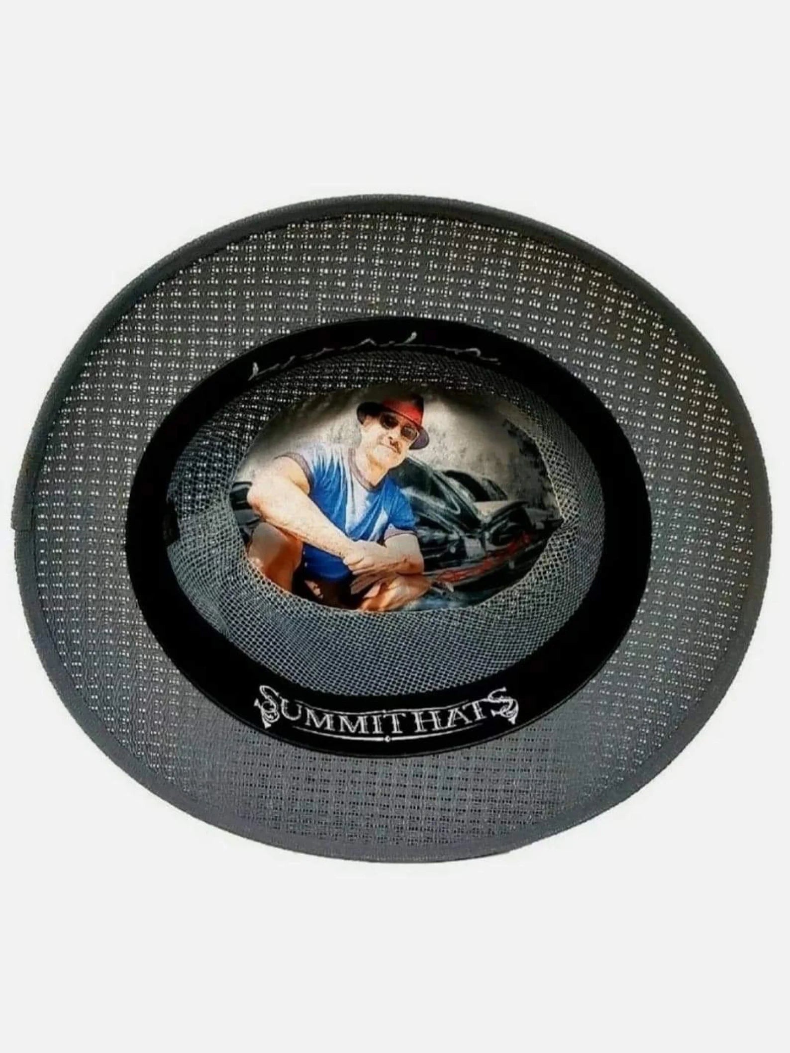 Danny De La Paz Signature Two-Tone Chico Blue and Gray Lowrider Hat