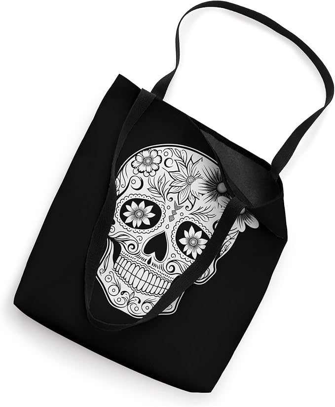 Dia De Los Muertos Mexican Skull Calaveras Tote Bag - Day of the Dead Design