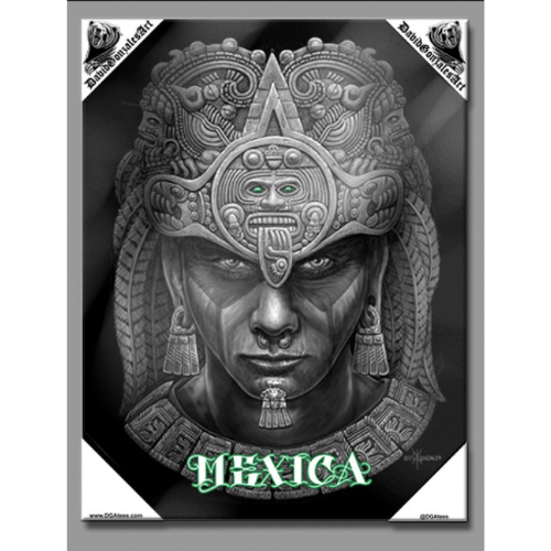 MEXICA - Small Canvas Art - 12" X 16"