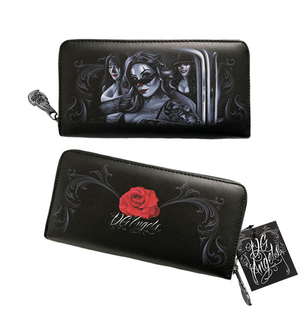 Clownin Around - WOMENS ZIPPERED WALLET