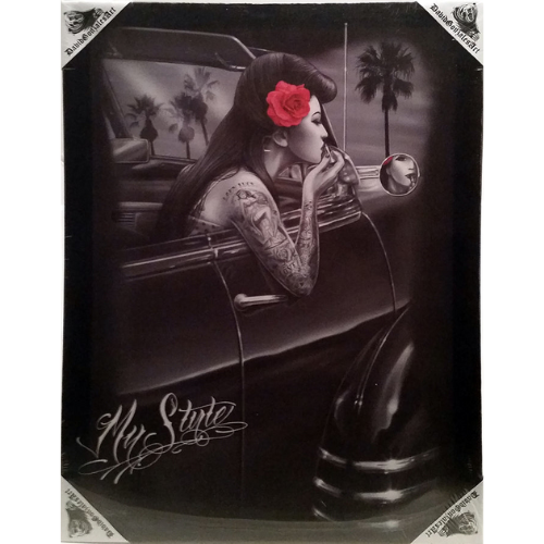 MY STYLE - Small Canvas Art - 12" X 16"