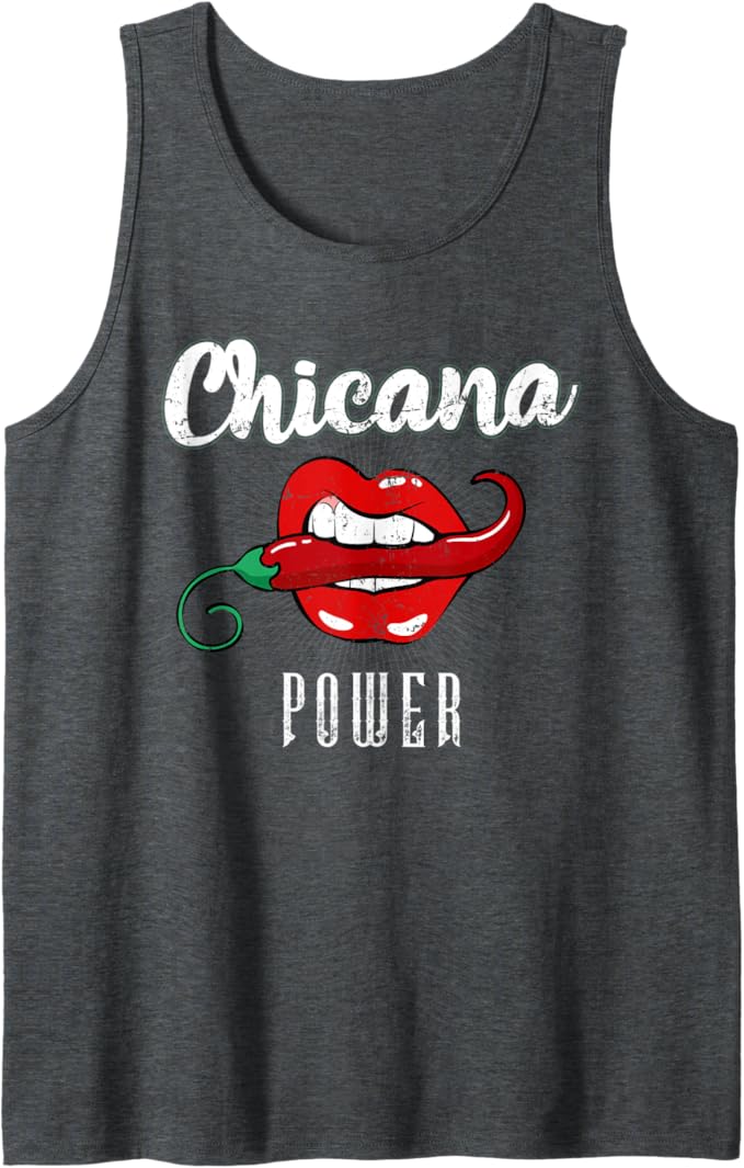 Chicana Power Latina Mexicana Men's Tank Top - Proudly De Mexico