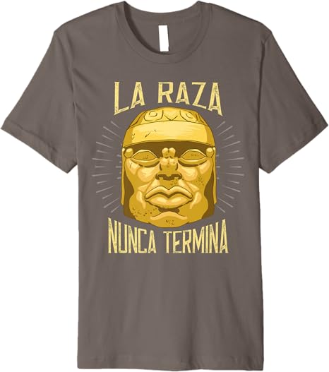 Chicano Pride Men T-Shirt - La Raza Nunca Termina Mexican Culture Premium Shirt