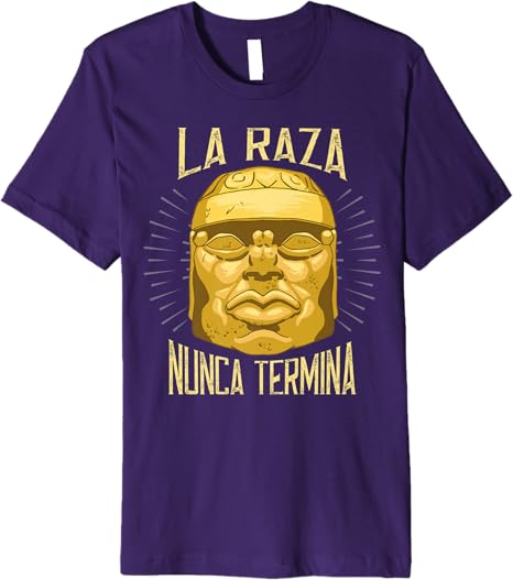 Chicano Pride Men T-Shirt - La Raza Nunca Termina Mexican Culture Premium Shirt