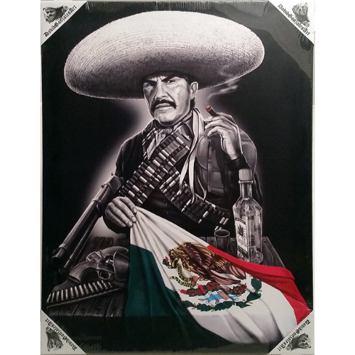 PURO MEXICANO - Small Canvas Art - 12" X 16"