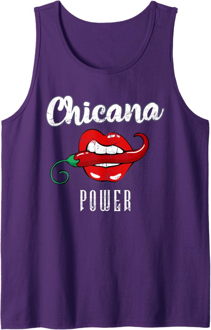 Chicana Power Latina Mexicana Men's Tank Top - Proudly De Mexico