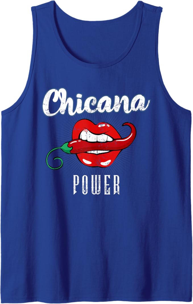 Chicana Power Latina Mexicana Men's Tank Top - Proudly De Mexico