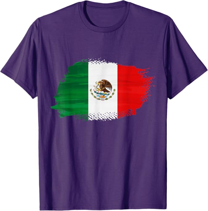 Mexico Bandera Mexican Flag Men T-Shirt