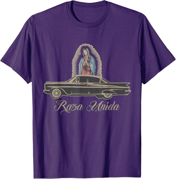 Raza Unida Chicano Lowrider Mexican Hombre Men T-Shirt - Stylish Latino Apparel