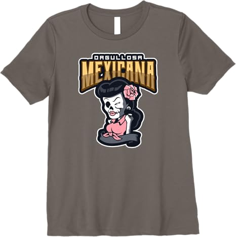 Orgullosa Mexicana Vintage Mexican Rockabilly Lowrider Women’s Premium Women T-Shirt