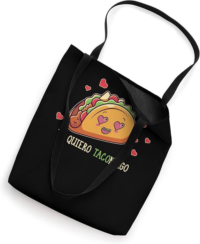 Yo Quiero Tacontigo Funny Taco Latina Mexicana Women’s Tote Bag