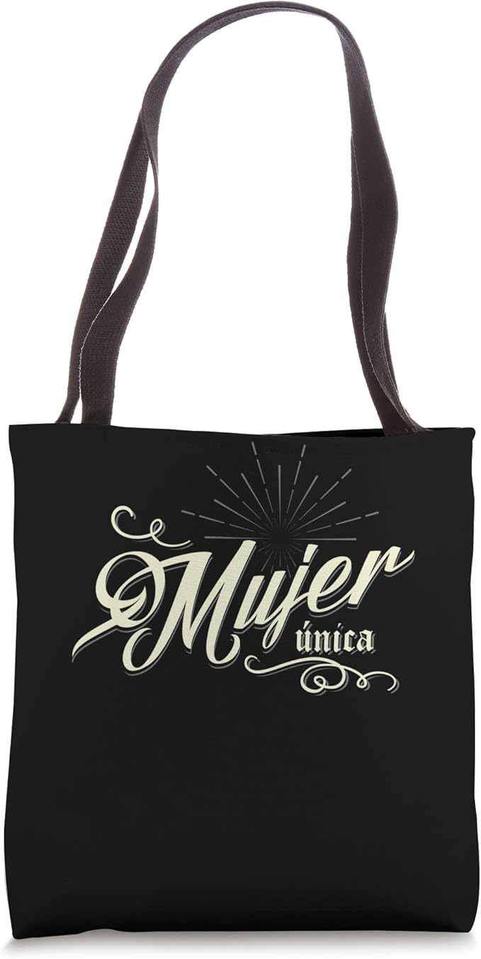 Mujer Única Mexican Tote Bag for International Women's Day or Mother's Day