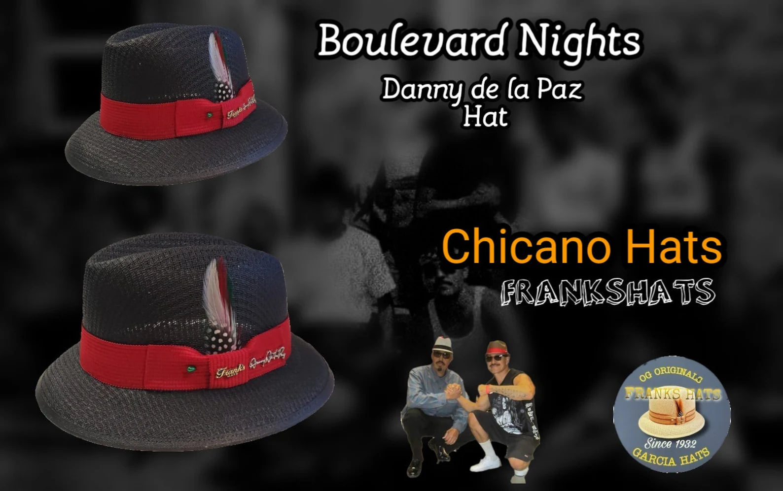 Boulevard Nights Movie: Danny De La Paz Black and Red Character