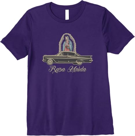 Raza Unida Chicano Low Rider Mexican Hombre Premium Women T-Shirt - Stylish Latino Shirt